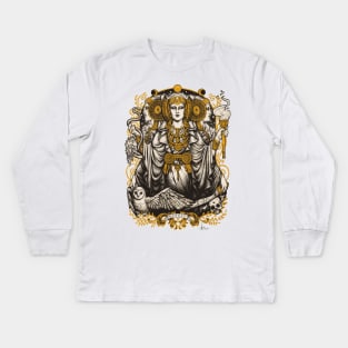 Iberian Hecate Kids Long Sleeve T-Shirt